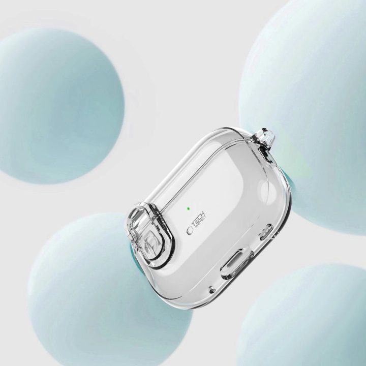 dėklas AirPods 1 / 2“ - permatomas