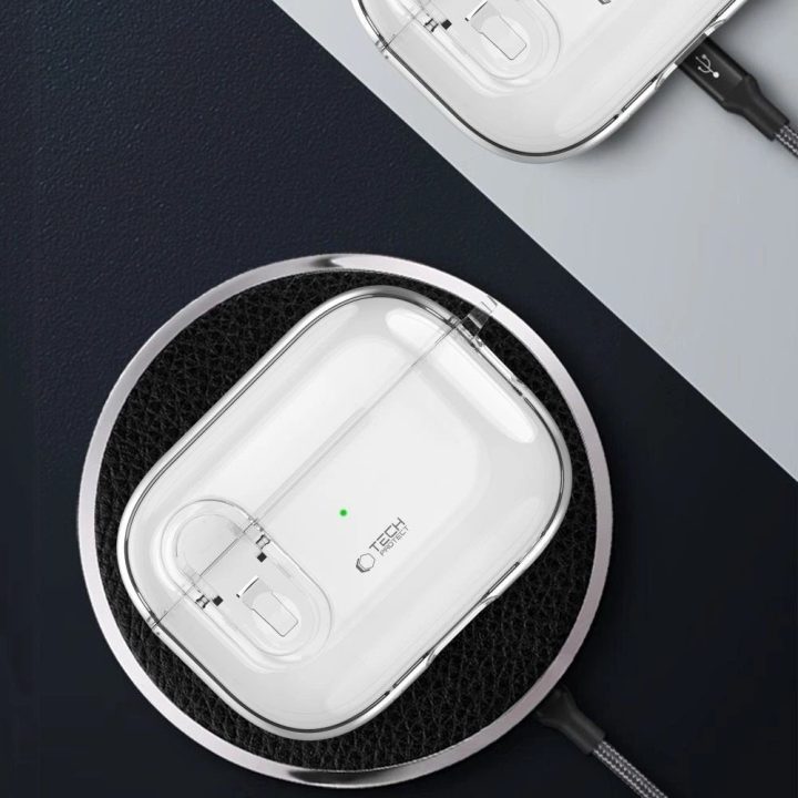 dėklas AirPods 1 / 2“ - permatomas