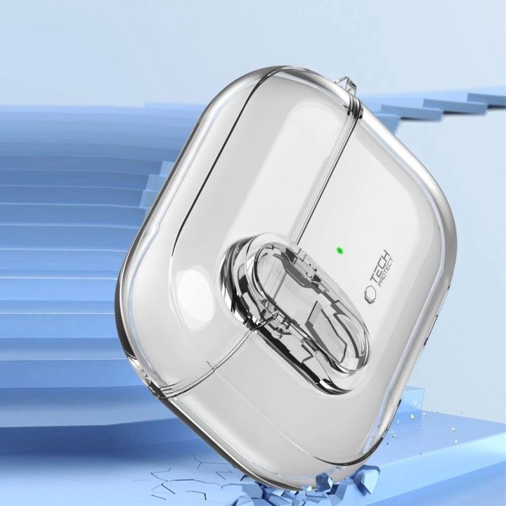 dėklas AirPods 1 / 2“ - permatomas