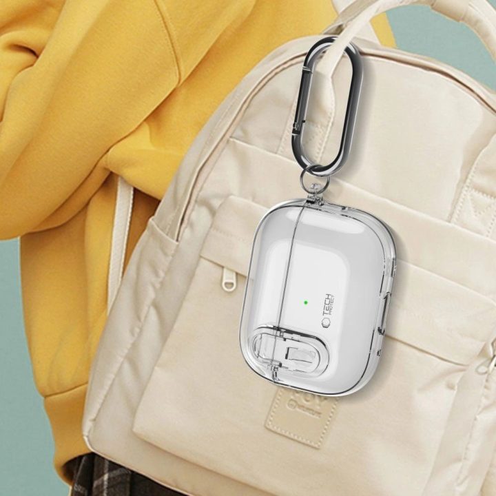 dėklas AirPods 1 / 2“ - permatomas