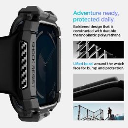 “ dėklas Apple Watch 10“ 46 mm juodas