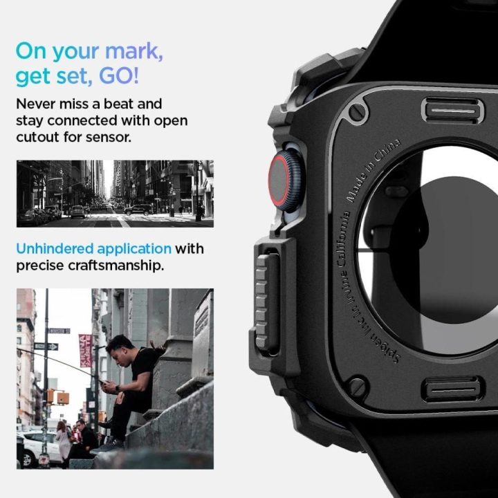 “ dėklas Apple Watch 10“ 46 mm juodas