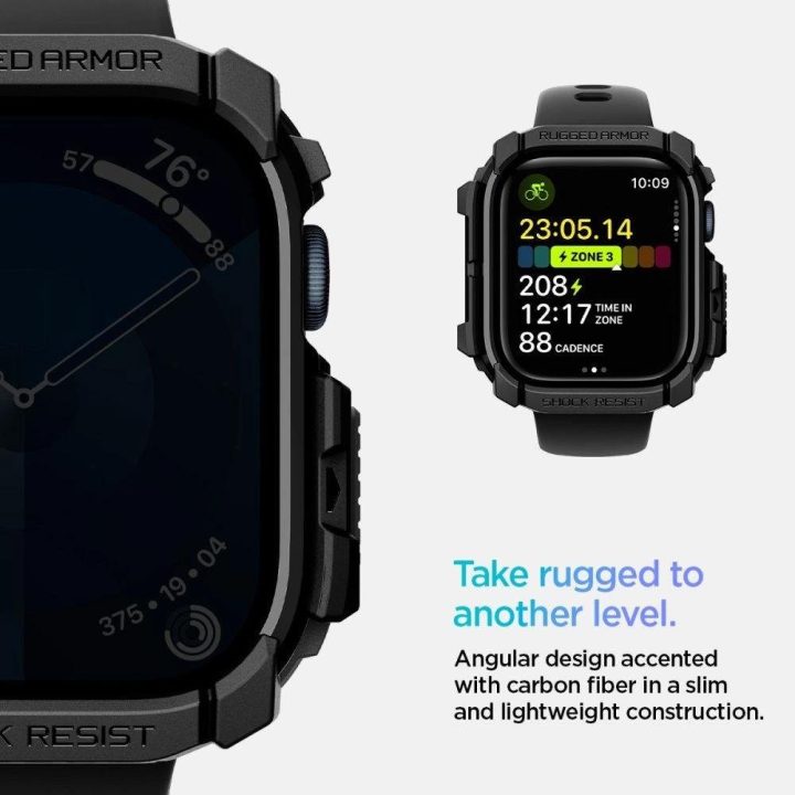 “ dėklas Apple Watch 10“ 46 mm juodas