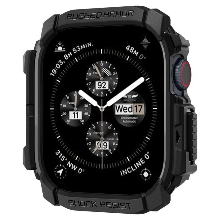 “ dėklas Apple Watch 10“ 46 mm juodas