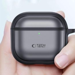 dėklas AirPods 4 ausinukams – pilkas