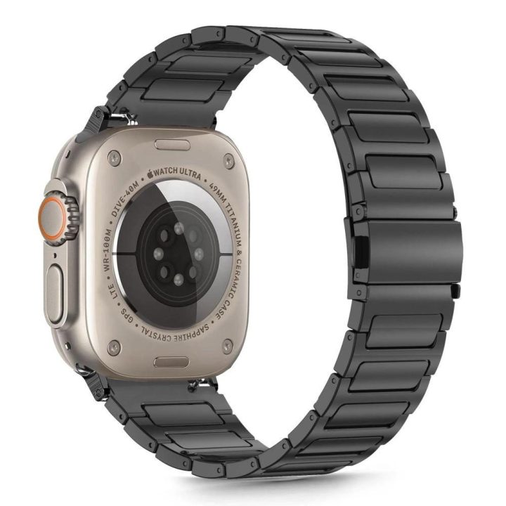 nerūdijančio plieno apyrankė Apple Watch“ 44 / 45 / 46 / 49 mm – juoda
