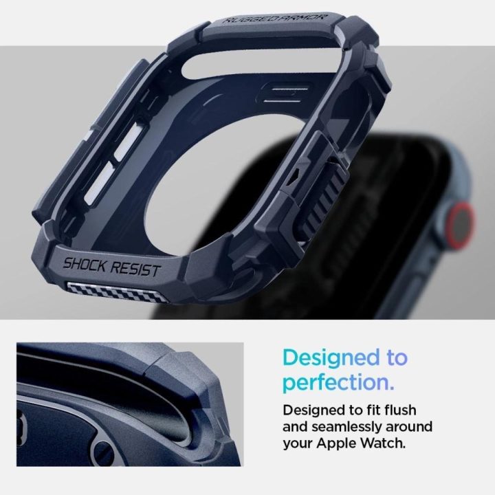 dėklas Apple Watch 10“, 46 mm – tamsiai mėlynas