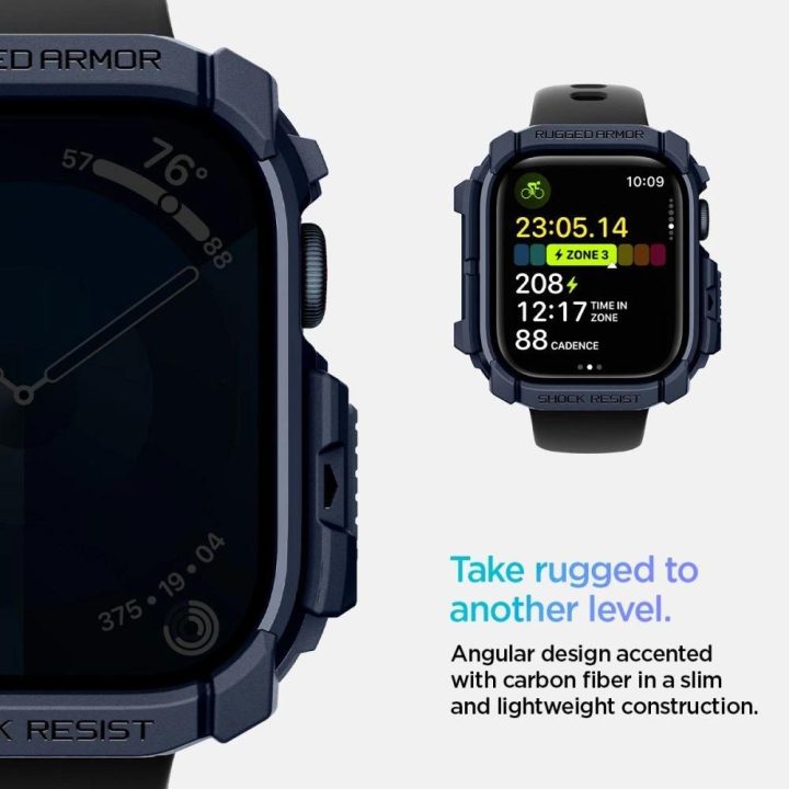 dėklas Apple Watch 10“, 46 mm – tamsiai mėlynas