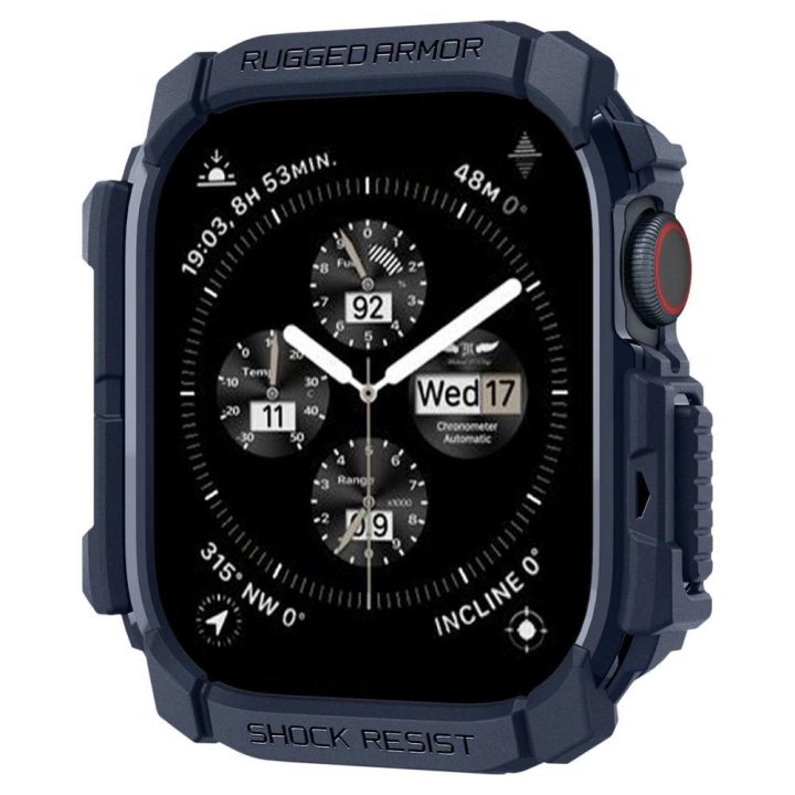 dėklas Apple Watch 10“, 46 mm – tamsiai mėlynas