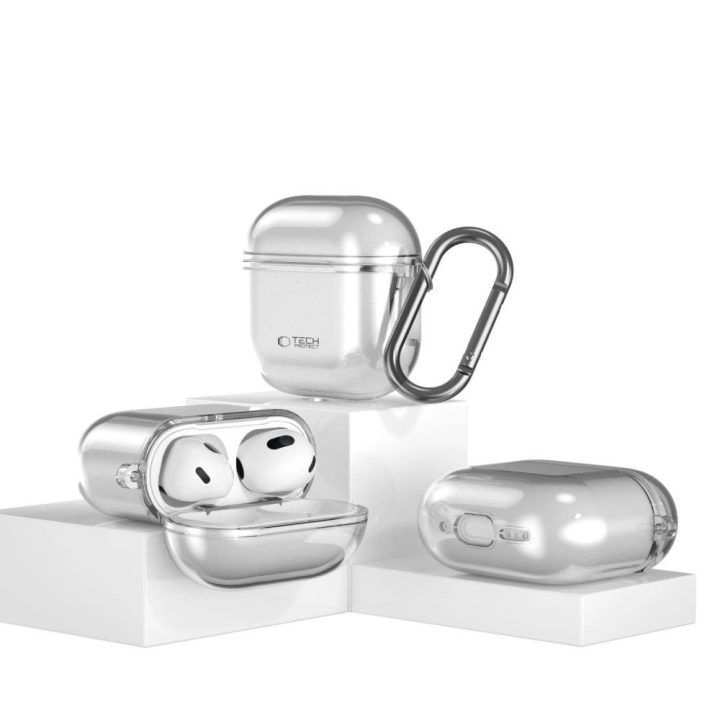 dėklas AirPods 4“ – pilkas