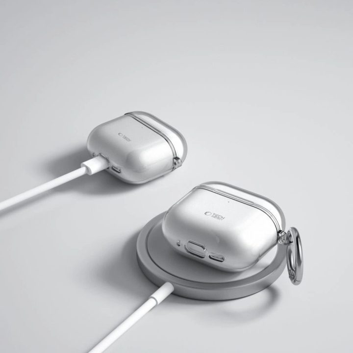 dėklas AirPods 4“ – pilkas