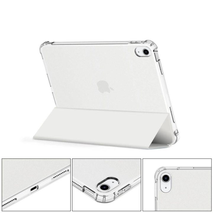Hibridinis dėklas iPad 10 / 2022 - Pilkas - Skaidrus