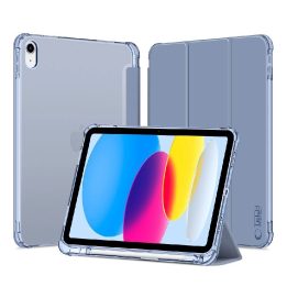 dėklas iPad 10 / 2022 – mėlynas, skaidrus