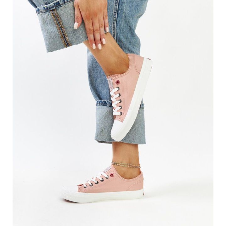 Rožiniai sportiniai batelia CROSS JEANS