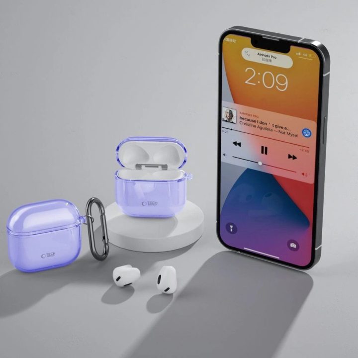 dėklas AirPods 4 - Violetinė
