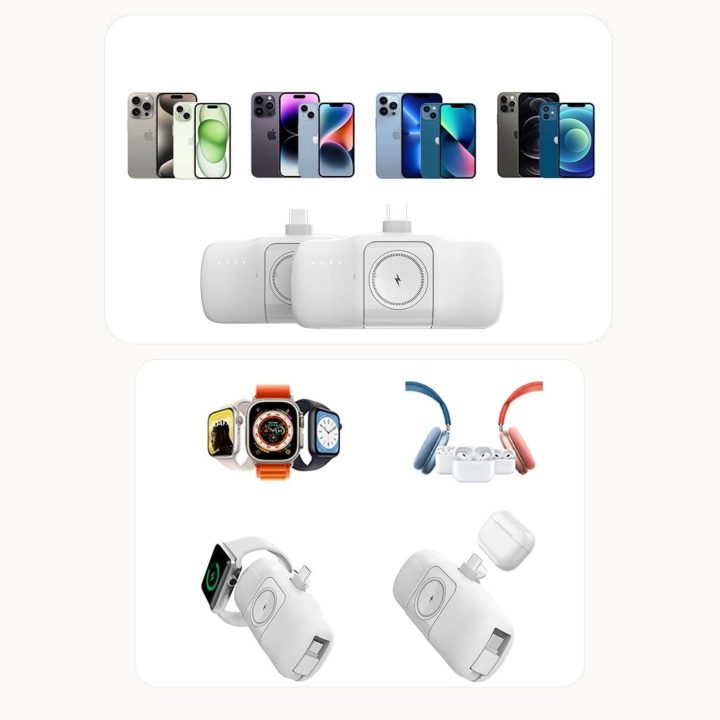 “ WF16 C kabeliu ir įkrovikliu Apple Watch“ – baltas