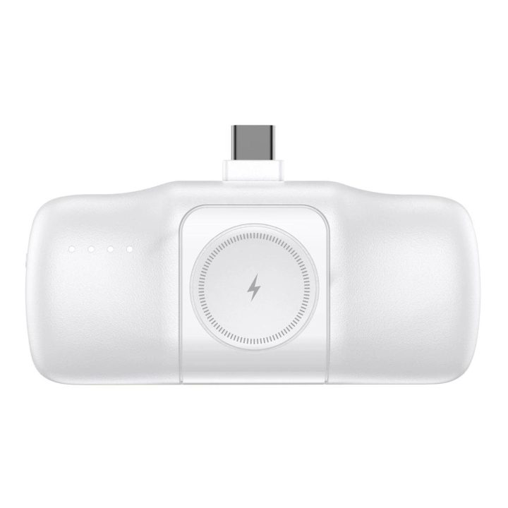 “ WF16 C kabeliu ir įkrovikliu Apple Watch“ – baltas