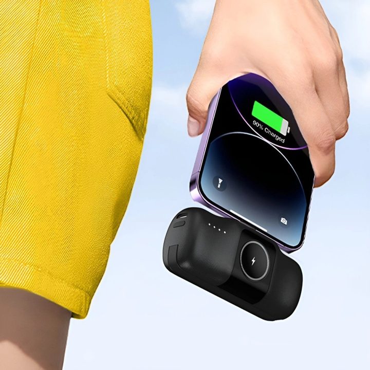 WF16 C kabeliu ir Apple Watch“ įkrovikliu – juodas