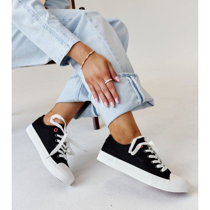 Juodos spalvos sportiniai bateliai CROSS JEANS