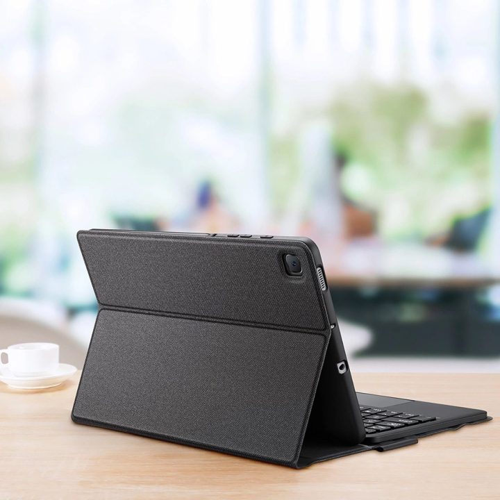 Bluetooth“ klaviatūros dėklas (TK Series“) skirtas Samsung Tab S6 Lite“ – juodos spalvos