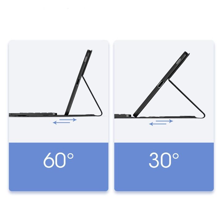 Bluetooth“ klaviatūros dėklas (TK Series“) skirtas Samsung Tab S6 Lite“ – juodos spalvos