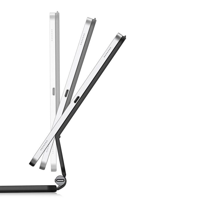klaviatūros dėklas (MK serija) su klaviatūra su Bluetooth Samsung Galaxy Tab S9+ / S8+ / S7+ - juodas