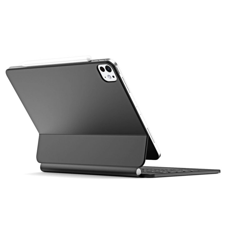 klaviatūros (MK serija) dėklas su Bluetooth“ klaviatūra iPad Pro 11“ 2024 m. - juodos spalvos