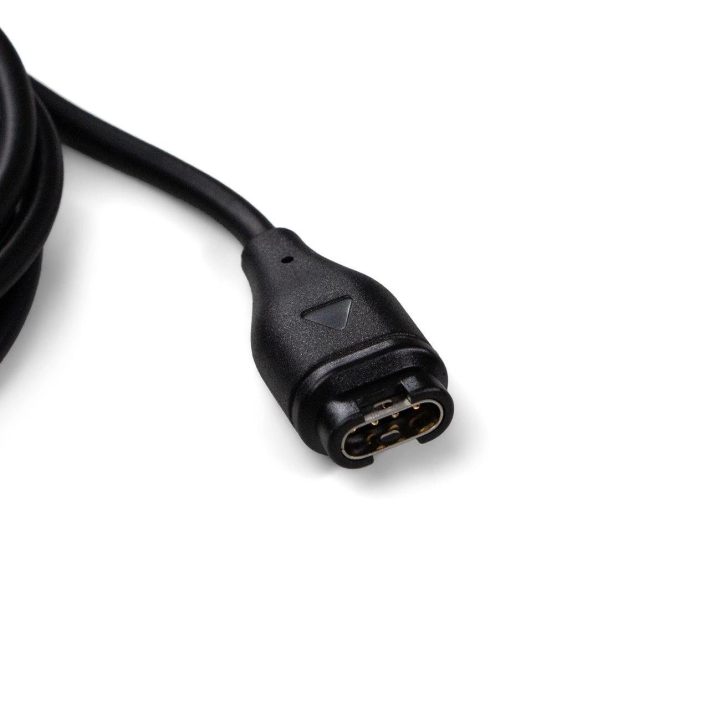 Garmin“ išmaniųjų laikrodžių magnetinis įkroviklis su USB-A – juodas