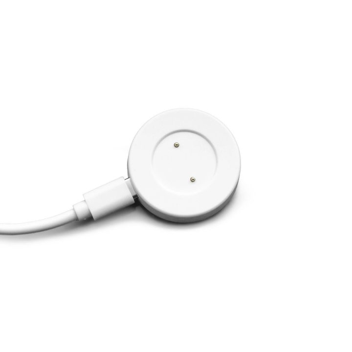 Huawei“ išmanusis laikrodis su magnetiniu indukciniu įkrovikliu – baltas