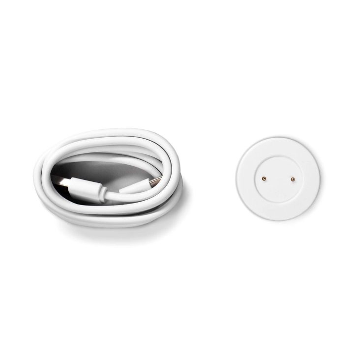 Huawei“ išmanusis laikrodis su magnetiniu indukciniu įkrovikliu – baltas
