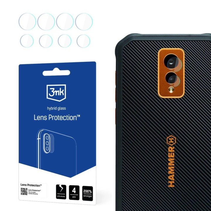 Lens Protection™ hibridinis fotoaparato stiklas MyPhone Hammer Energy X“