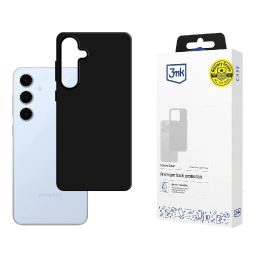 Telefono silikoninis dėklas Samsung Galaxy S24 FE - juodas