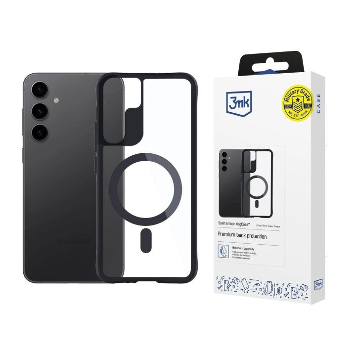 Telefono dėklas Samsung Galaxy S24+“ – skaidrus