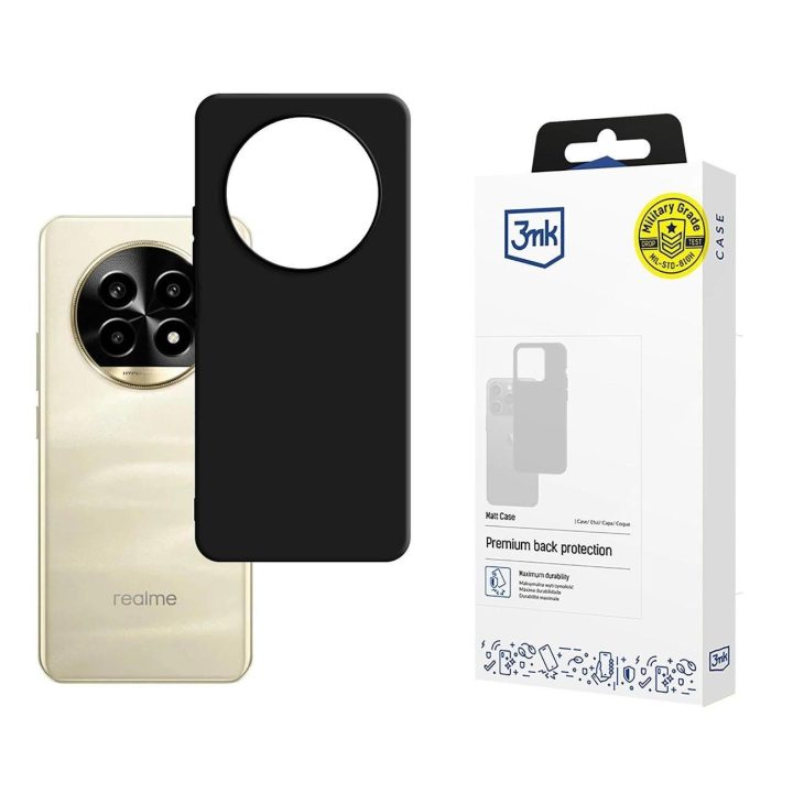 Telefono dėklas skirtas Realme 13 Pro+ 5G“ / Realme 13 Pro 5G“ – juodos spalvos