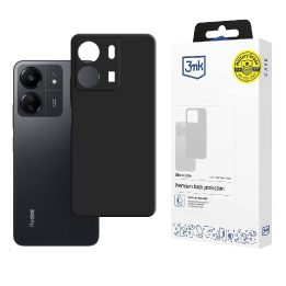 silikoninis dėklas Xiaomi Redmi 13C / POCO C65 - juodos spalvos