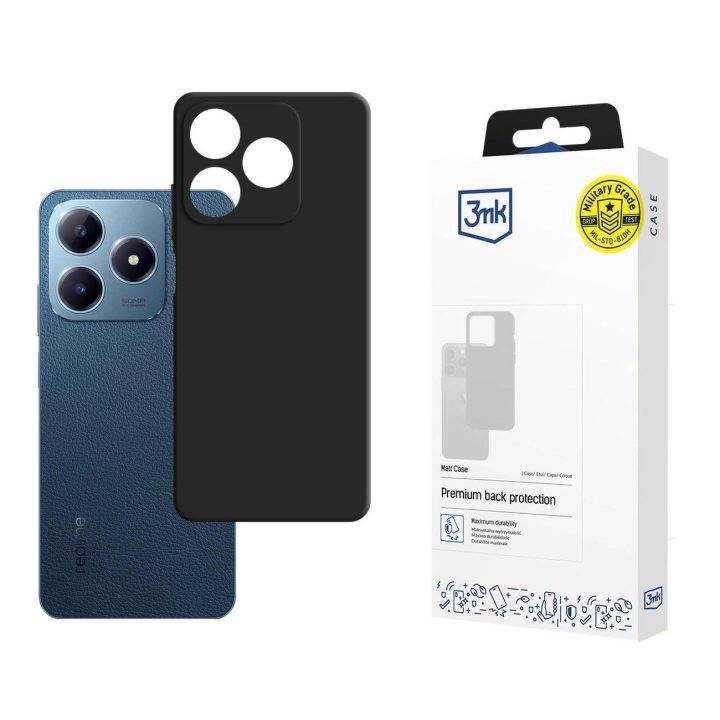 Telefono dėklas Realme C63 - juodas