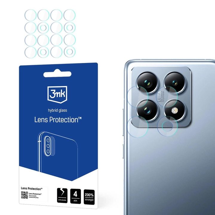 hibridinis stiklas kameros objektyvui, Xiaomi 14T“ / 14T Pro“ apsauga nuo įbrėžimų