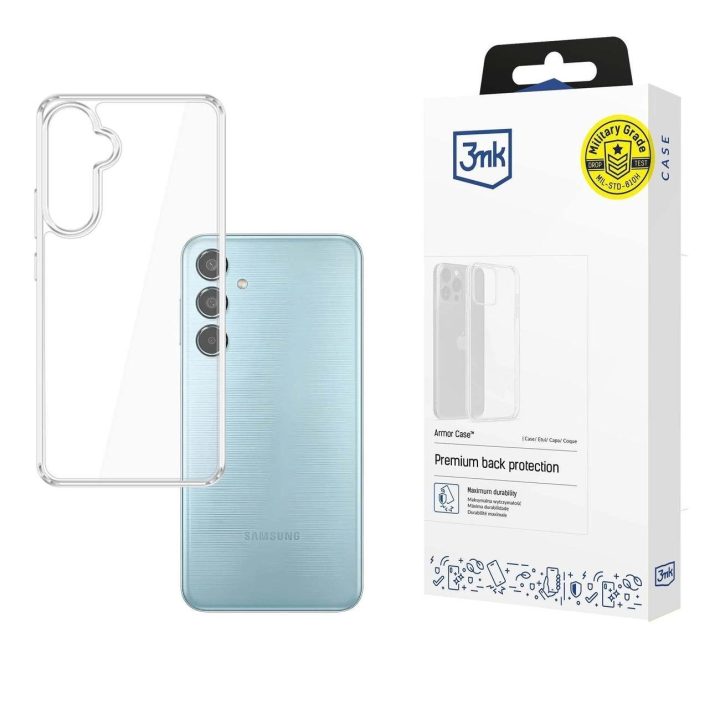 Telefono dėklas Samsung Galaxy M35“ – skaidrus