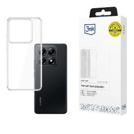 Telefono dėklas Xiaomi 14T Pro telefonui - skaidrus