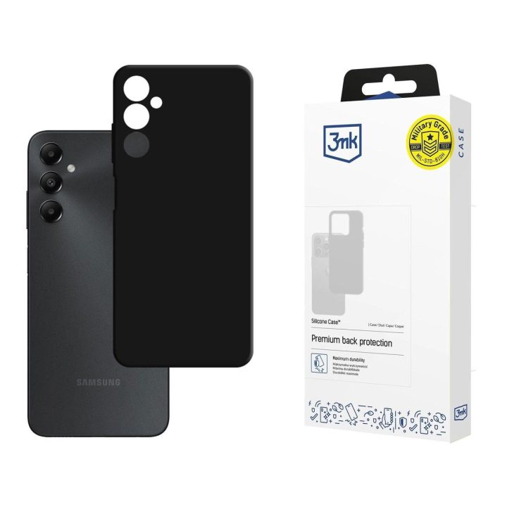 Telefono dėklas Samsung Galaxy A05s - juodas