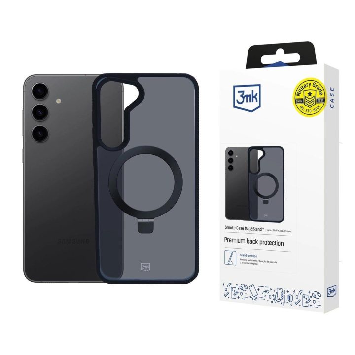 Telefono dėklas Samsung Galaxy S24+ - juoda