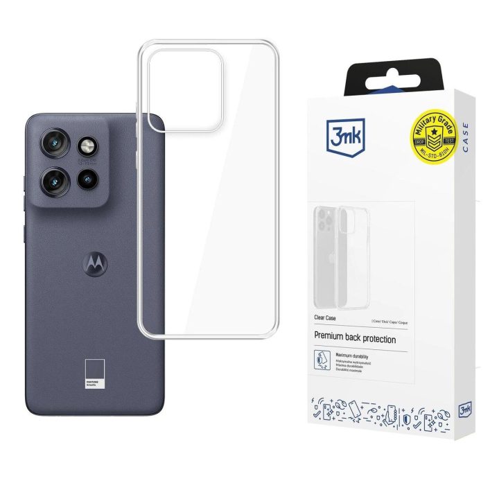 Skaidrus dėklas Motorola Edge 50 Neo - skaidrus