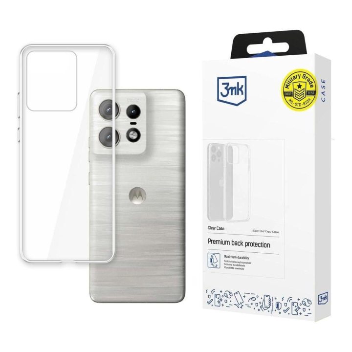 skaidrus dėklas Motorola Edge 50 Pro - permatomas