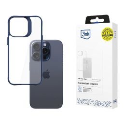 dėklas + mėlynas Apple iPhone 15 Pro Max“ - skaidrus