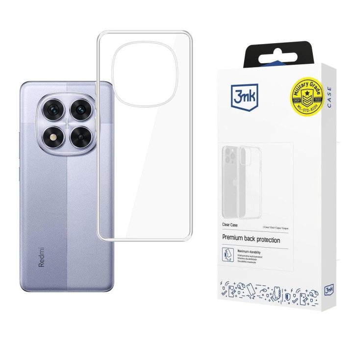 Dėklas skirtas Xiaomi Redmi Note 14 Pro - skaidrus