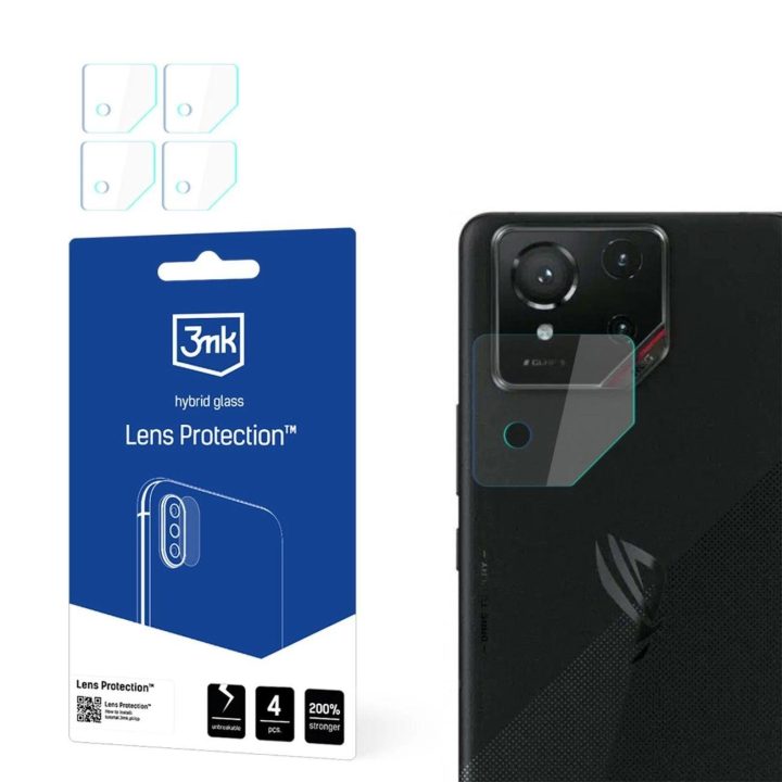 Hibridinis stiklas kameros objektyvui skirtas Asus ROG Phone 9/9 Pro