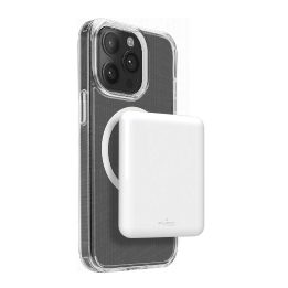 5000mAh Powerbankas su MagSafe USB-C - balta