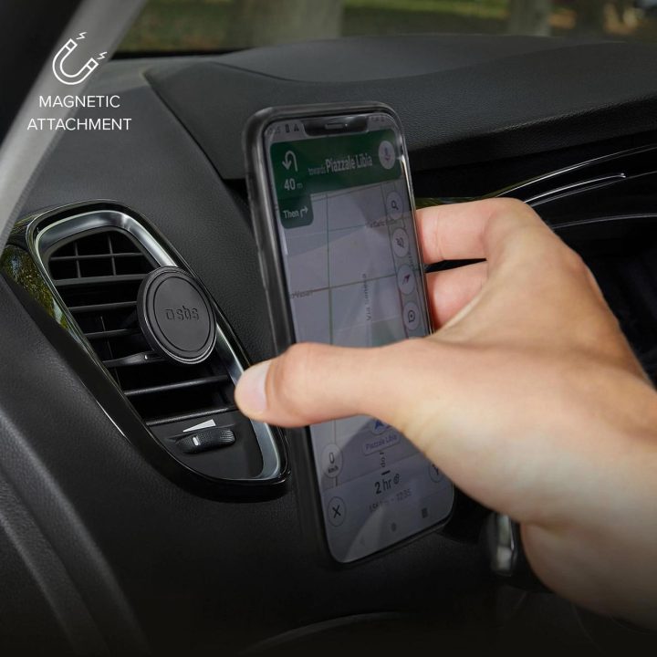 Magnetinis automobilio laikiklis su klipu