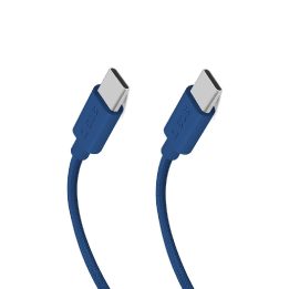Audinio laidas su USB C 1,5 m 60 W Mėlynas