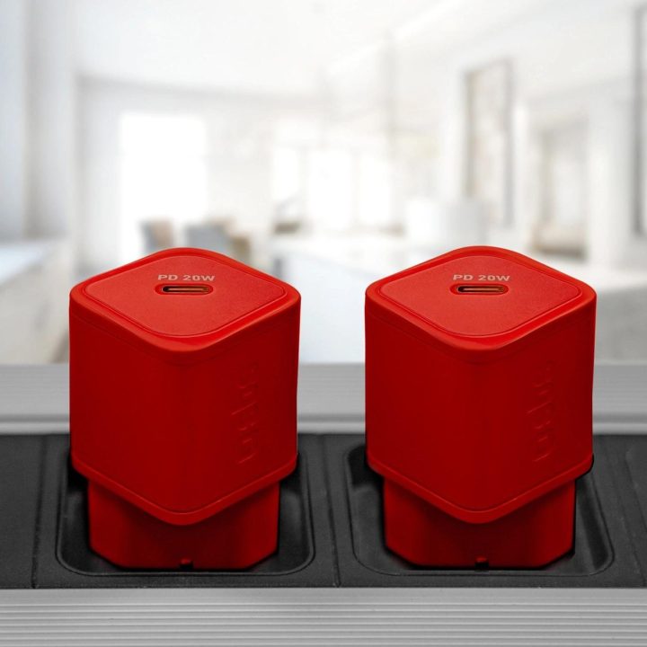 20W GaN akumuliatoriaus įkroviklis – Ypač greitas įkrovimas naudojant Power Delivery Red“